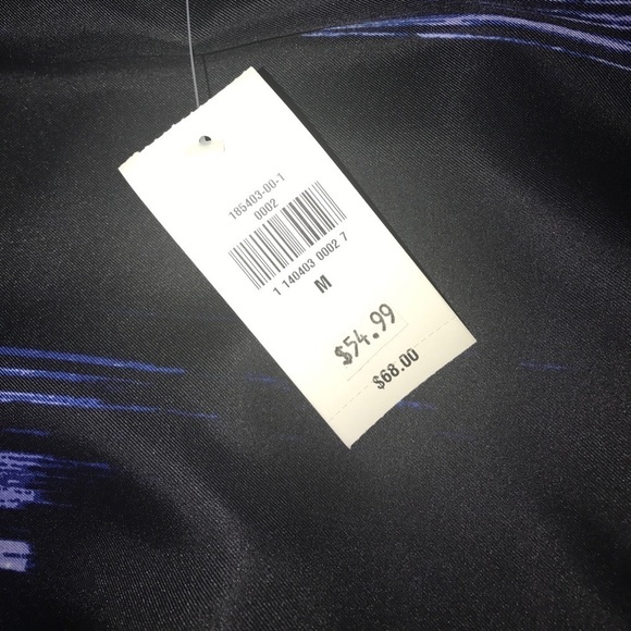 Banana Republic Brush stroke print top - Picture 4 of 4